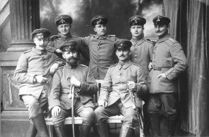Erster Weltkrieg - Reservelazarett Harmonie Heidelberg und 1. Bad. Leibgrenadier-Regiment Nr. 109. Unbekannte Soldaten