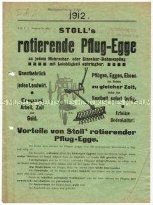 Rotierende Pflugegge