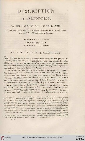 Description d’Héliopolis
