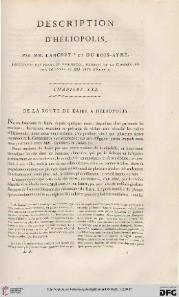 Description d’Héliopolis
