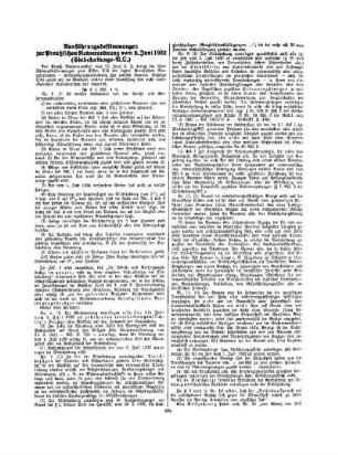 Ausführungsbestimmungen zur Preußischen Notverordnung vom 8. Juni 1932 (Einbehaltungs-V.O.)