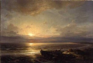 Sonnenuntergang auf Rügen