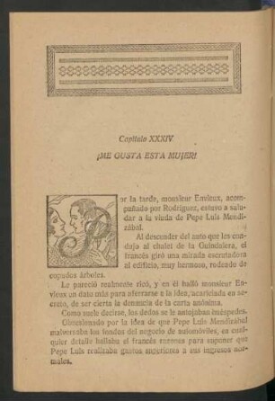 Capítulo XXXIV - ¡Me gusta esta mujer!