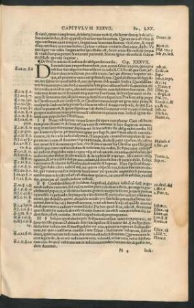 De stricto iudicio & iustitia dei ... Cap. XXXVII.
