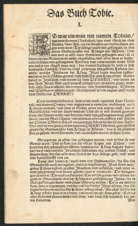 Das Buch Tobie.