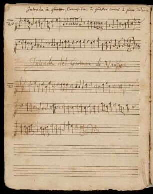 Intrada del Giovanni Nausea