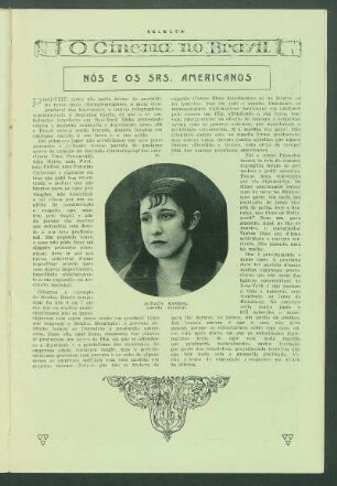 O cinema no Brasil : Nós e os Srs. Americanos
