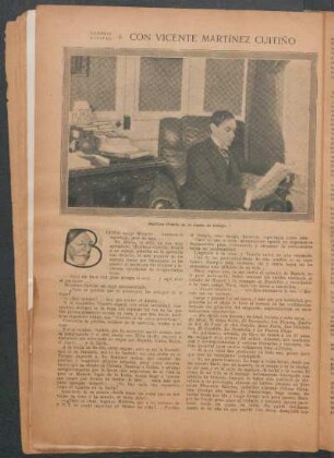 Con Vicente Martínez Cuitiño : Nuestras visitas