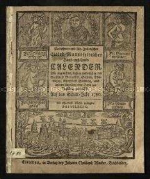Alt-Julianischer Kalender 1780