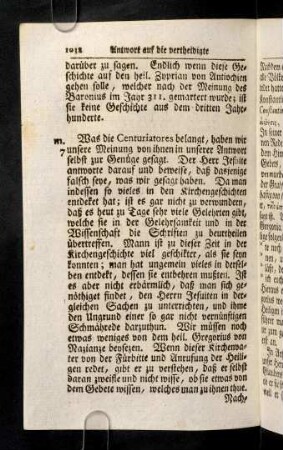 1038-1047, Was die Centuriatores belangt, haben wir unsere ...