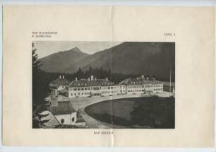 Wildbad Kreuth: Außenansicht des Kurhauses
