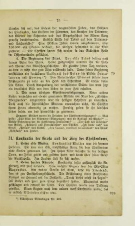 31. Konstantin der Große und der Sieg des Christentums