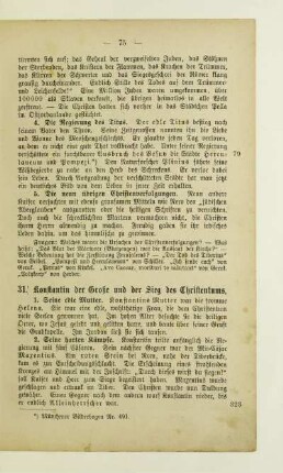 31. Konstantin der Große und der Sieg des Christentums