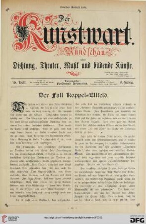 Der Fall Koppel-Ellfeld