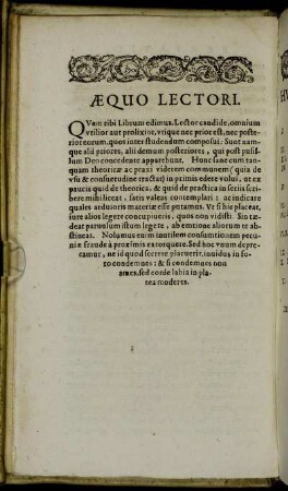Æquo Lectori.