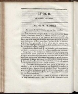 Livre II. Surfaces Courbes.