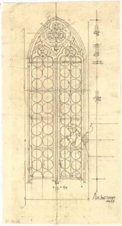 Döllgast, Hans; Marktbreit; Kirche mit Aussegnungshalle - Fenster (Ansicht)