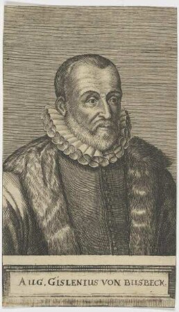 Bildnis des Aug. Gislenius von Busbeck
