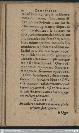 Caput II. De auctore novarum tabularum & ubi primum sint inventae