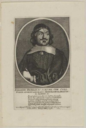 Bildnis des Iohannes Rebhan