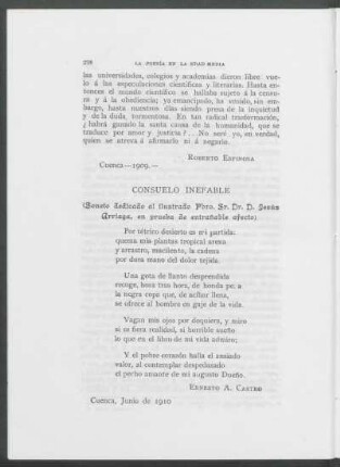 Consuelo inefable