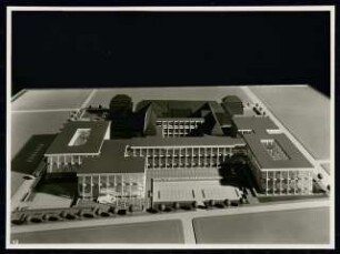 Museen Berlin-Dahlem: Modelluntersuchungen für Erweiterung Museum Dahlem