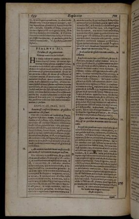 Psalmus XCI. - Psalmus C.