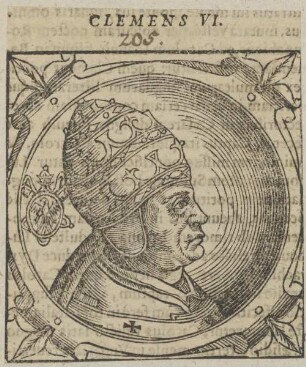 Bildnis von Papst Clemens VI.