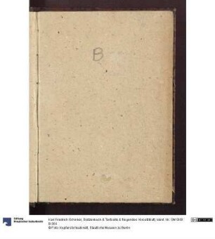 Skizzenbuch & Textseite & fliegendes Vorsatzblatt