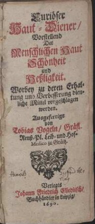 Curiöser Haut-Diener