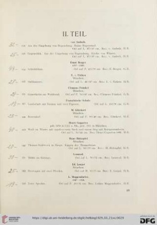 II. Teil (Nr. 112-134)