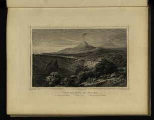 The volcano of colima.