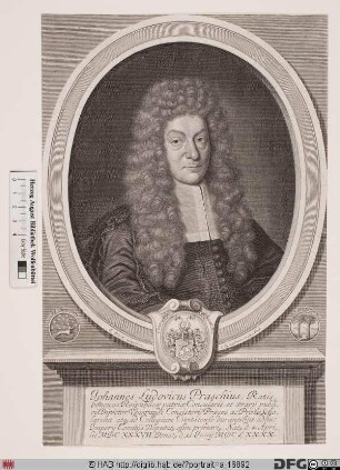 Bildnis Johann Ludwig Prasch