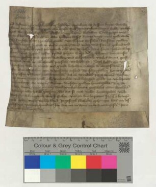 Rentebrief der Stadt Lüneburg für Witwe Ghese; Rückkauf der Rente vorbehalten.