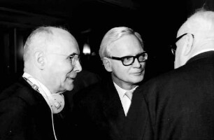 16. Tagung 1966 Mediziner: von der andreren Seite: André F. Cournand, G. Hess