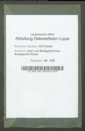 Friedrich Wilhelm Evers aus Brenkhausen.