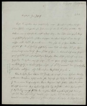 Nr. 272: Brief von Peter Wilhelm Forchhammer an Karl Otfried Müller, Kopenhagen, 3.7.1835
