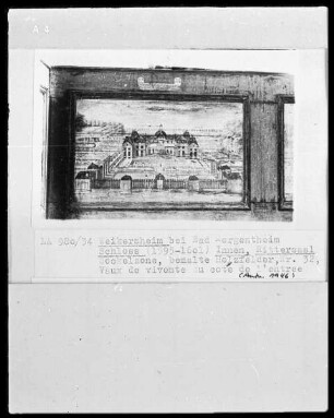 Holzfeld Nr. 32, Vaux de vicomte du coté de l'entree