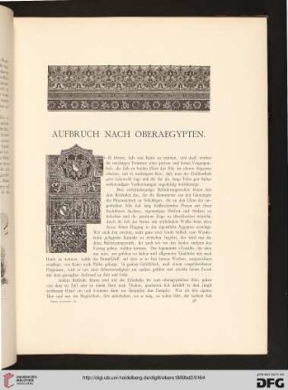 Aufbruch nach Oberägypten