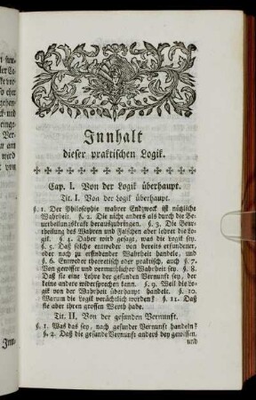 Innhalt dieser praktischen Logik.