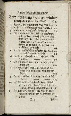 Kurzer inhalt dises büchlins.