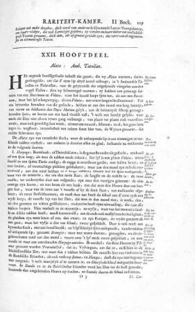 XXII. Hooftdeel. Alatae: Amb. Tatallan