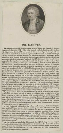 Bildnis des Erasmus Darwin