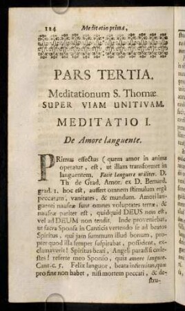 124-150, Meditatio I. - III.