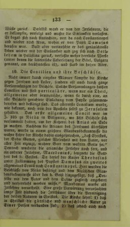 10. Die Concilien und ihre Beschlüsse