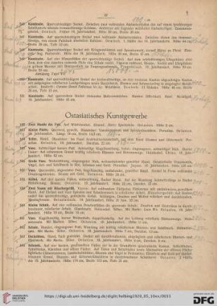 Ostasiatisches Kunstgewerbe, Bücher, Teppiche und Textilien (Nr. 552-623)