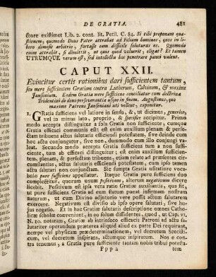 481-496, Caput XXII