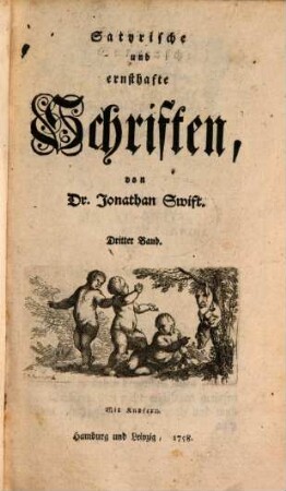 Satyrische und ernsthafte Schriften, 3