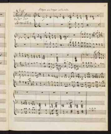 No. 15 Recit. und Arie und Chor der Israeliten