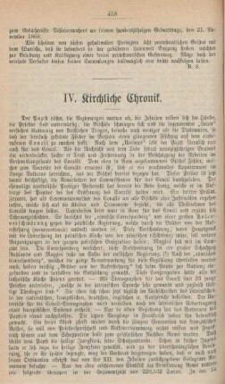 438-448 Kirchliche Chronik